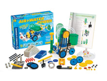 Load image into Gallery viewer, Thames &amp; Kosmos Air + Water Power | Build 15 Pneumatic &amp; Hydraulic Models | Powered by Air + Water | 48 Page Full Color Experiment Manual | Science &amp; Engineering Kit
