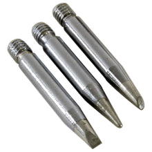 Load image into Gallery viewer, 30W to 50W Adjustable Variable Temperature Soldering Iron Set - Includes 3 Spare Tips, Iron Stand Holder, and 10 Grams of Solder
