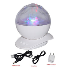 Load image into Gallery viewer, Relaxing Colorful Diamond Light Projection Lamp with Speaker
