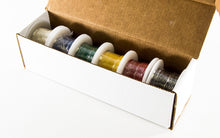 Load image into Gallery viewer, 26 Gauge Hook Up Wire Kit - Solid Wire, Tinned Copper - Includes 6 Different Color 25 Foot Spools

