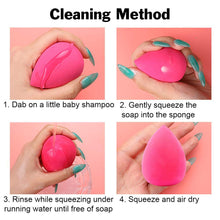 Load image into Gallery viewer, 5 Pack of Foundation Blending Makeup Sponges
