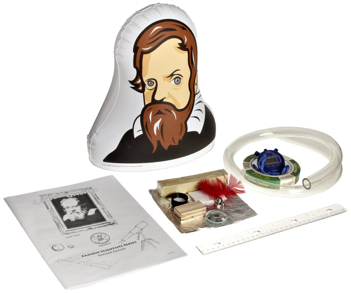 The teacher's guide will bring four activities about density, optics and motion | Included with the kit is an 13