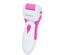 Load image into Gallery viewer, Portable Electric Callus Remover - Dead, Cracked, Dry Skin Shaver - Battery Operated - Water Resistant - Includes 2 rollers (coarse and extra-coarse)
