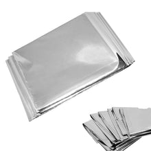Load image into Gallery viewer, 10 Pack Emergency Mylar Thermal Blankets, Individually Sealed, 54&quot; x 84&quot;
