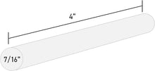 Load image into Gallery viewer, Surebonder 50 Pack Full Size 4&quot; Long x 7/16&quot; Diameter Clear Hot Glue Sticks for High &amp; Low Temperatures (DT-50)
