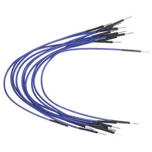Load image into Gallery viewer, 50 Piece Set of Male to Male Breadboard Jumper Wire, Lengths of 2&quot; to 8&quot;, Assorted Colors

