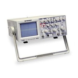 Dual or single trace operation | 5 mV/div sensitivity | AUTO/NORM triggered sweep operation with AC, TVH, TVV and line coupling | Compact low profile design | cUL certified