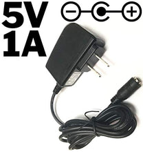 Load image into Gallery viewer, 5V DC Power adapter | 1 Amp | 5.5x2.1mm Female Barrel Jack | Center Positive Polarity | Approximately 5 foot cord

