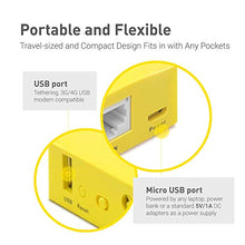 Load image into Gallery viewer, GL.iNET GL-MT300N-V2 Wireless Mini Portable Travel Router, Mobile Hotspot in Pocket, WiFi Repeater Bridge, Range Extender, OpenVPN Client, 300Mbps High Performance, 128MB RAM
