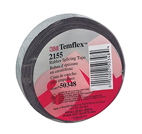 3M Rubber Splice Tape, 3/4 in x 22 ft (2155)