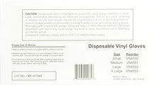 Load image into Gallery viewer, Emerald Shannon Powdered Vinyl Gloves – 4 Mil - Case of 1000 (Medium)
