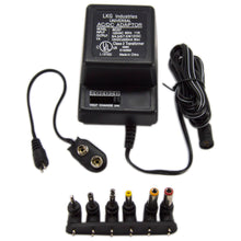 Load image into Gallery viewer, Input: 100 -140 VAC 60Hz | Cable Length: Approximately 6 feet | Rating: UL/CUL | Short Circuit Protected | Output: 3, 4, 5, 6, 7.5, 9, 12V DC
