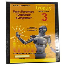 Load image into Gallery viewer, Tronix 3 Complete Lab - Basic Electronics Oscillators and Amplifiers Lab Manual &amp; Parts Kit

