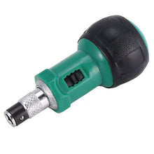 Load image into Gallery viewer, Pro&#39;sKit 1PK-201 Flexible Ratchet Driver Set with 10 Bits
