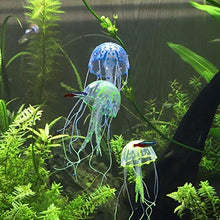 Load image into Gallery viewer, 6 Pack of Floating Neon Artificial Jellyfish - Fish Tank Aquarium Decoration
