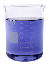 Load image into Gallery viewer, American Educational Clear Borosilicate Glass Bomex Griffin Beaker, 1000 milliliter Capacity
