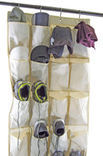 Load image into Gallery viewer, Over-the-Door Hanging Closet Organizer with 24 Pockets for Clothing and Accessories
