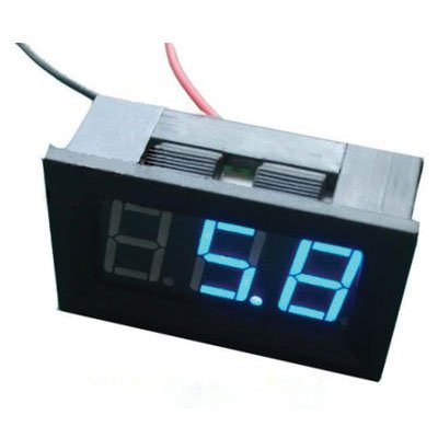 Measure voltage: 4.5-30V dc | Refresh rate: 2 hz | Accuracy: 1 percent | Dimensions: 1.88