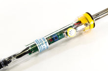 Load image into Gallery viewer, 30W to 50W Adjustable Variable Temperature Soldering Iron Set - Includes 3 Spare Tips, Iron Stand Holder, and 10 Grams of Solder
