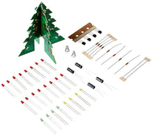 Load image into Gallery viewer, Velleman 3D Xmas Tree Beginner Soldering Practice Kit (MK130)
