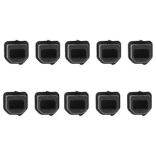 Load image into Gallery viewer, 10 Pack of USB Type B Dust Protector Cover Cap Plugs USB-B (Black)
