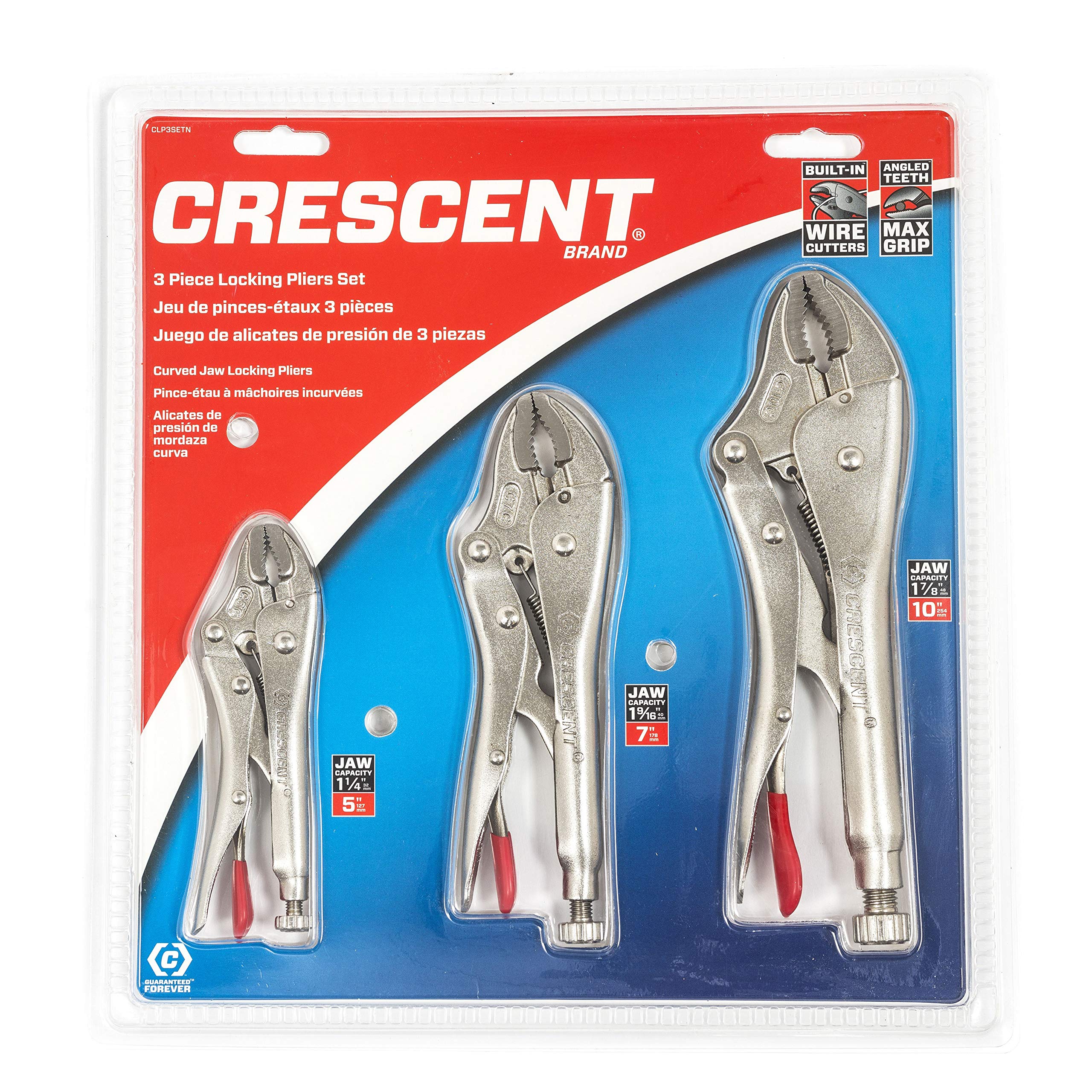 Crescent CLP3SETN Lock Plier Set 5