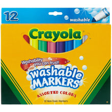 Load image into Gallery viewer, Crayola 12 Ct Washable Markers
