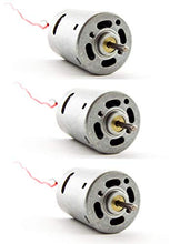 Load image into Gallery viewer, 3 Pack High Torque 6-18V DC Motor with Wire Leads Attached (1.48&quot; Length x 1.08&quot; Diameter)
