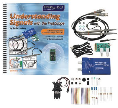 Parallax 32225 Understanding Signals with the PropScope Parts & Text Kit