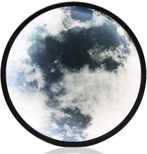 Load image into Gallery viewer, 10 Inch Round Mirror with Beautiful Moon LED Nightlight - Modern Minimalistic Mirror, Doubles as a Night Light

