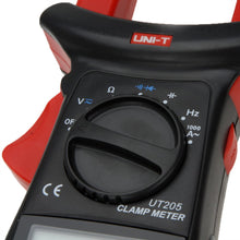 Load image into Gallery viewer, Uni-Trend UT205 Auto Ranging AC 1,000 Amp Clamp Meter, Backlight, Frequency, Capacitance, and Relative Measurement
