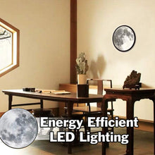 Load image into Gallery viewer, 10 Inch Round Mirror with Beautiful Moon LED Nightlight - Modern Minimalistic Mirror, Doubles as a Night Light
