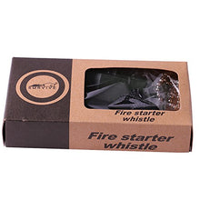 Load image into Gallery viewer, Fire Starting Flint with Ruler, Bottle Opener, and Whistle - Survival Gear Camping Kit
