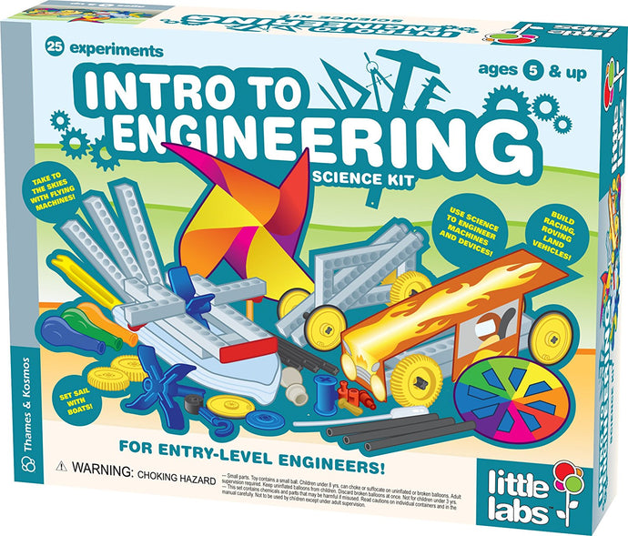 Introduce engineering to young children with basic building projects | Experiment with simple machines like levers, forces, and pulleys | Conduct engineering projects on land, in the air, and in the water | Step-by-step illustrated instructions so children can easily follow along | New Edition to an original best selling series