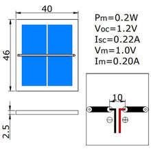 Load image into Gallery viewer, Velleman SOL3N, Small Solar Cell (1 V / 200 mA)
