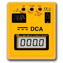 Load image into Gallery viewer, LCD display, 18mm digit height | 9V battery operation | Automatic zero adjust | CATII 600V rating Approx. 0.4 sec. sampling Instruction manual | Color: Yellow
