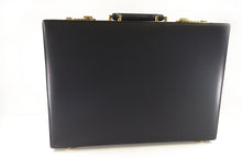 Load image into Gallery viewer, Lockable Briefcase - Black Leather - Toolcase
