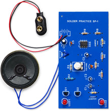 Load image into Gallery viewer, Build a fun two tone European siren | Learn about multivibrator circuits | Gain valuable experience working with printed circuit boards | Made in the United States | For 30 years Elenco has been using their strong engineering and design skills to develop reliable, affordable electronic test equipment, tools, and educational kits
