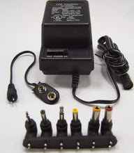 Load image into Gallery viewer, Multi Voltage AC to DC Wall Adapter (UL Listed) 3, 4, 5, 6, 7.5, 9, 12V
