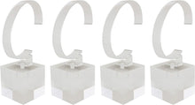 Load image into Gallery viewer, 4 Pack of Crystal Clear Watch Stands with Sturdy Acrylic Weighted Base

