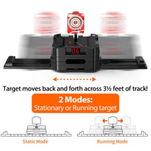 Load image into Gallery viewer, Electronic Moving Auto Resetting Target for Foam Darts with Sound Effects and Score Counter
