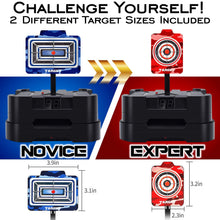 Load image into Gallery viewer, Electronic Moving Auto Resetting Target for Foam Darts with Sound Effects and Score Counter
