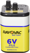 Load image into Gallery viewer, Rayovac 6-Volt Heavy Duty Lantern Battery with Screw Terminals (945R4C)
