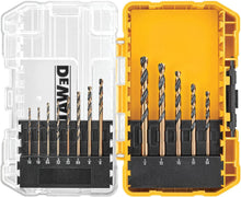 Load image into Gallery viewer, DEWALT 13 Piece Black Oxide Drill Bit Set with Pilot Point (DW1163)
