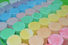 Load image into Gallery viewer, 108 Jumbo Sidewalk Chalk Sticks with 2 Sponge Erasers and 2 Storage Boxes

