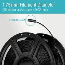 Load image into Gallery viewer, FlashForge 1.75mm Creator Series PLA Filament (2.2 lb, Black)
