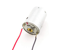 Load image into Gallery viewer, High Torque 9V DC Motor with Wire Leads Attached (1.48&quot; Length x 1.08&quot; Diameter)
