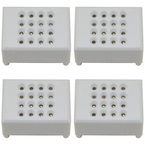 4 Pack of Quad Contact Point Blocks | 16 Tie Points | Measures .5