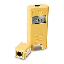 Load image into Gallery viewer, Trace &amp; Tone Detector Set | Just Plug-In An Ethernet Cable To The Main Unit &amp; Remote¿It Is Tested For Opens, Shorts, Split Pairs, Miswires &amp; Reversals | Removable Remote Enables Testing Longer Cable Runs Terminated In Different Areas | Tests Up To 1000 Ft | Lcd Display Shows All Test Information Clearly
