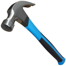 Load image into Gallery viewer, Claw Hammer with Shock Absorbing Rubberized Grip, General Purpose for Driving and Removing Nails, DIY Projects, Repair
